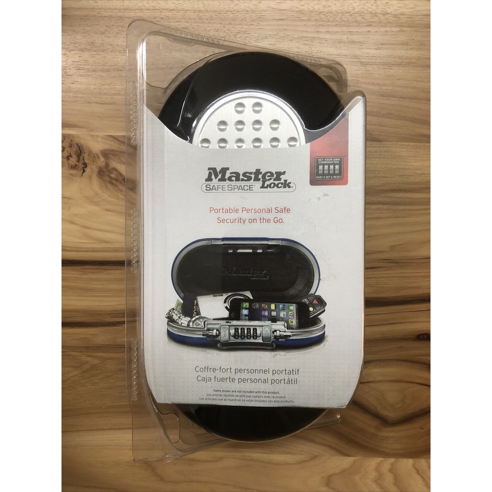 Master Lock 5900D Combination Portable Safe - Black